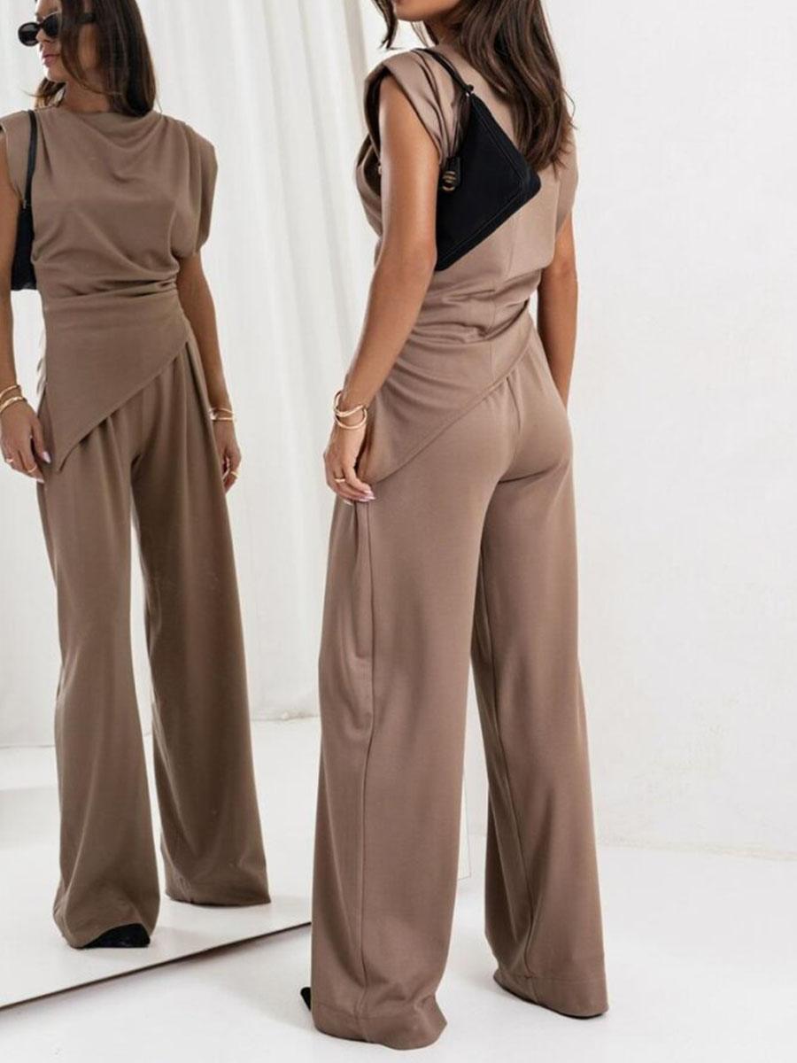 Conjunto Casual de Dos Piezas Sin Mangas Sofía