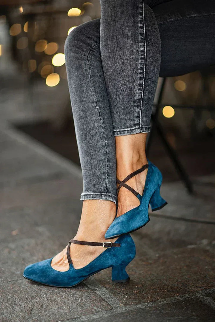 ZAPATOS CON TIRA ENTRELAZADA
