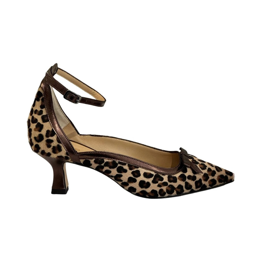 ZAPATOS PEEP-TOE CON DISEÑO DE LEOPARDO