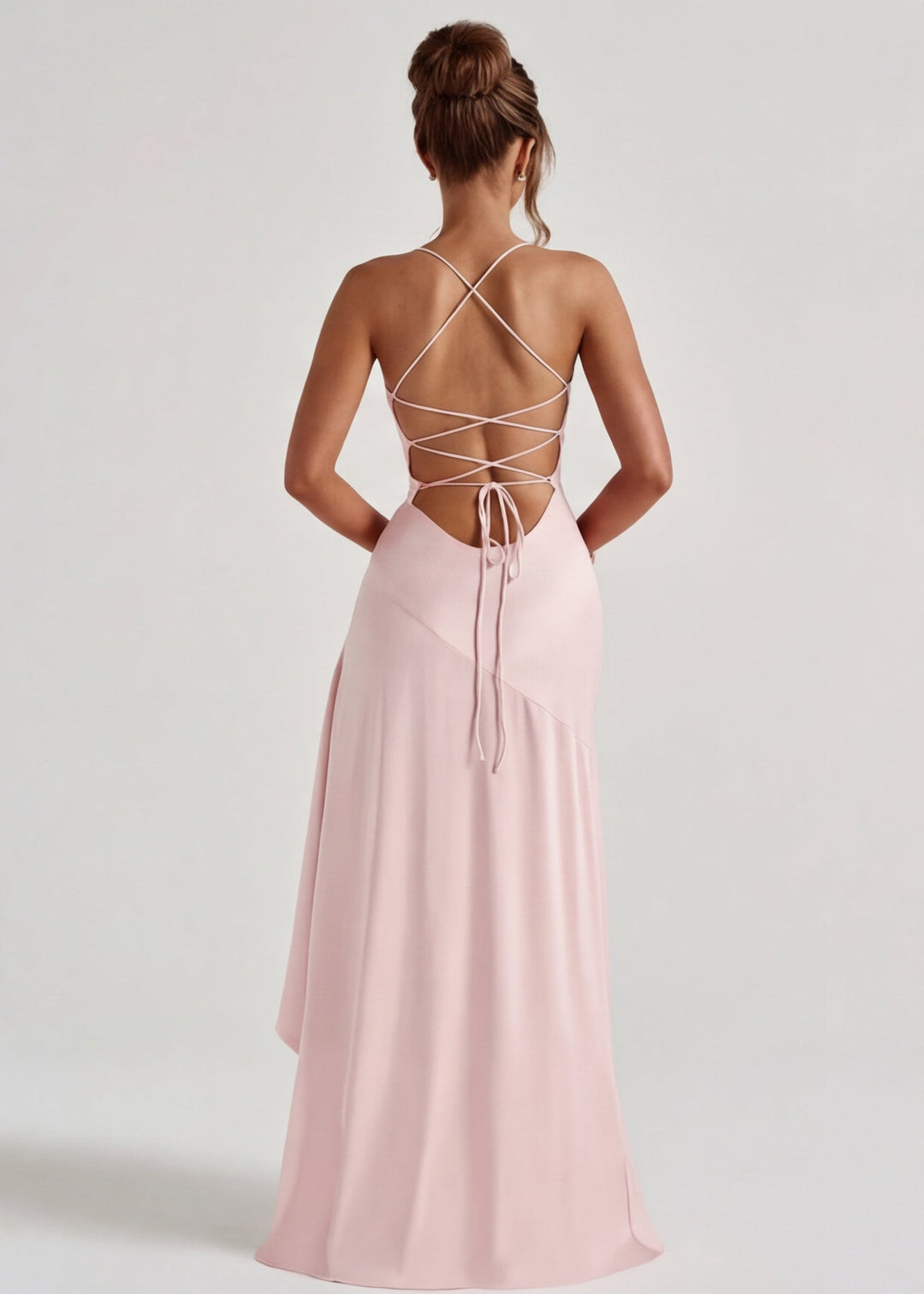 Aria | Vestido Largo con Drapeado