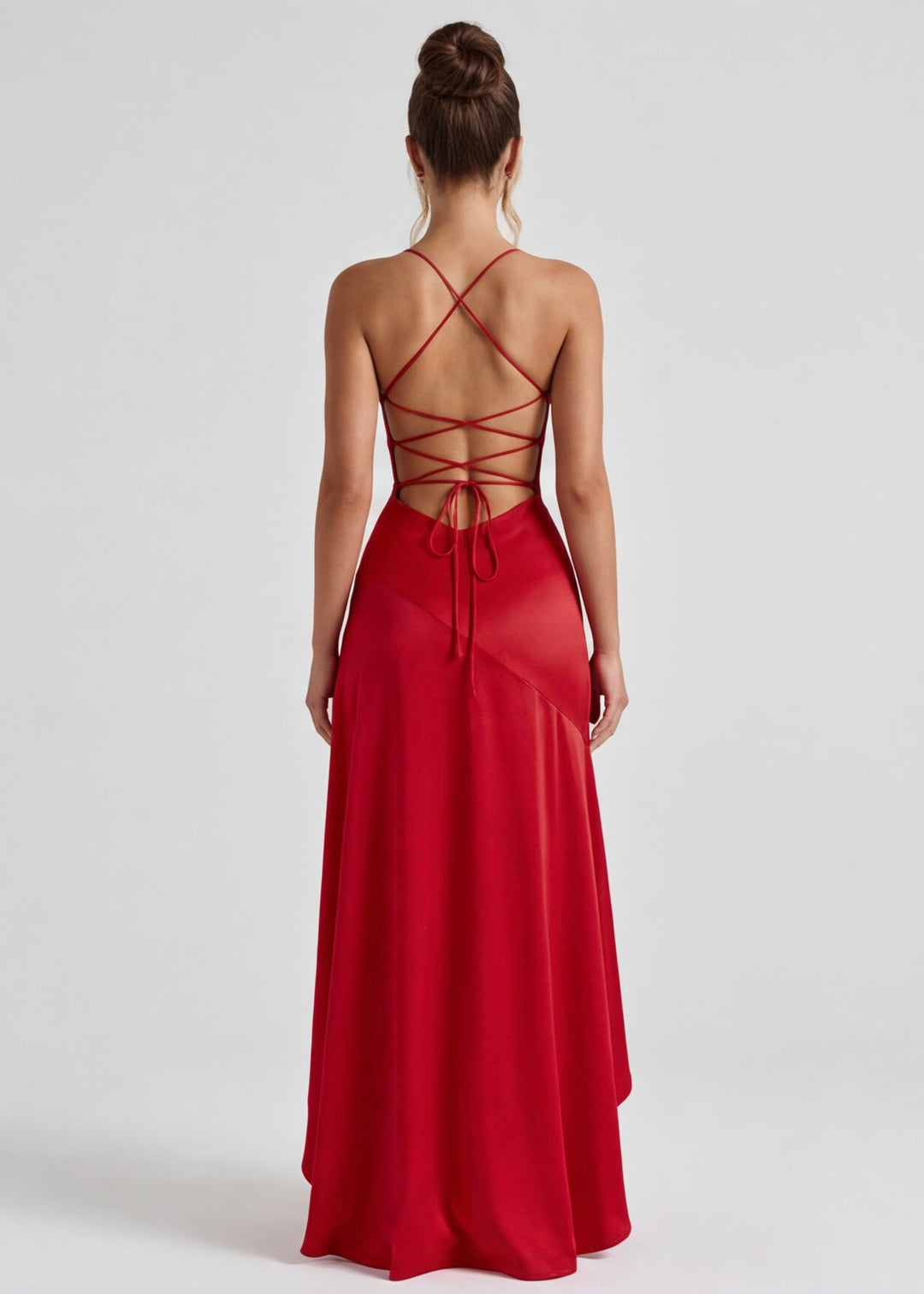 Aria | Vestido Largo con Drapeado