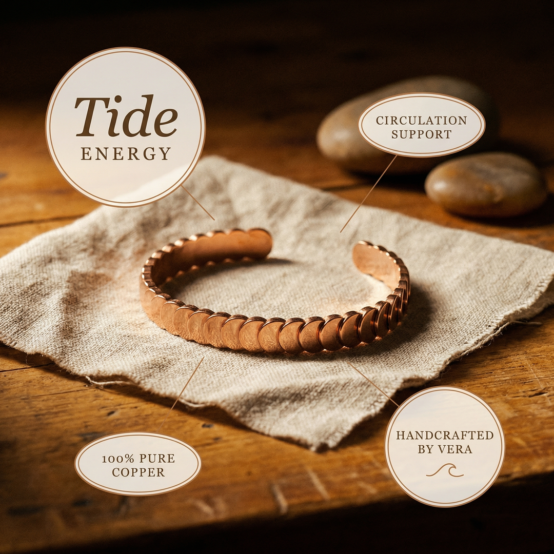 Pulsera de Cobre de Vera's Tide