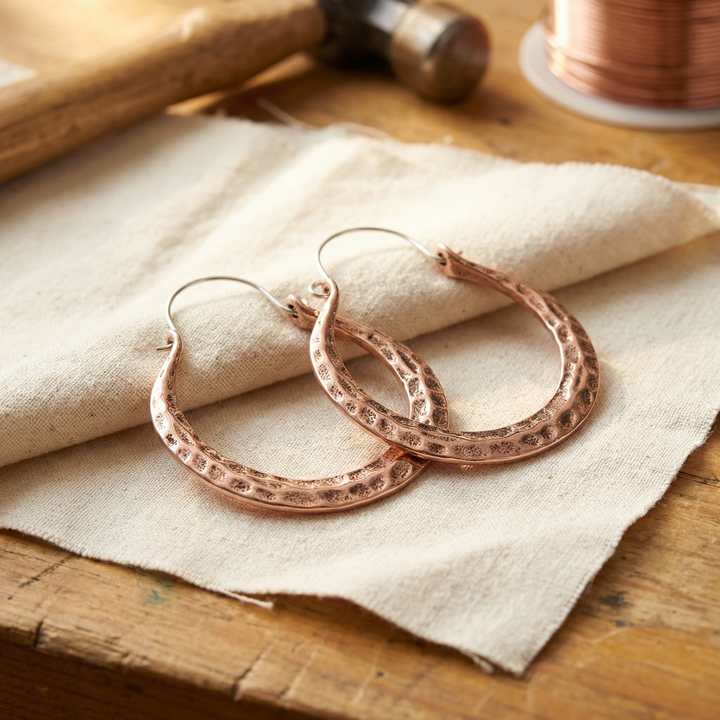 Pendientes Ember de Cobre de Vera