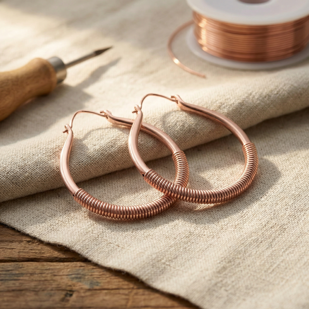 Pendientes de Cobre de Vera's Creek