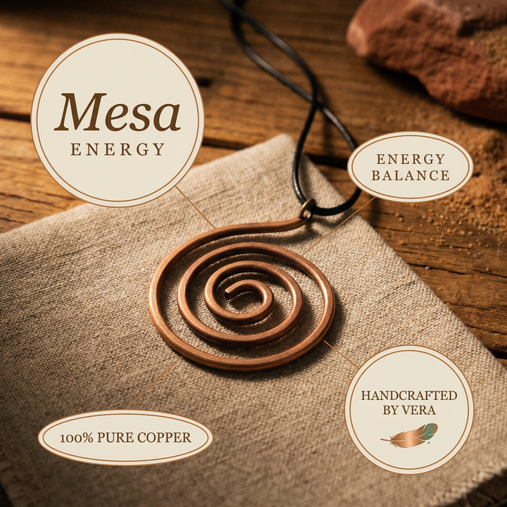 Collar de Cobre Mesa Vera