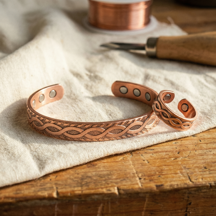 Conjunto de Cobre Nudo de Vera