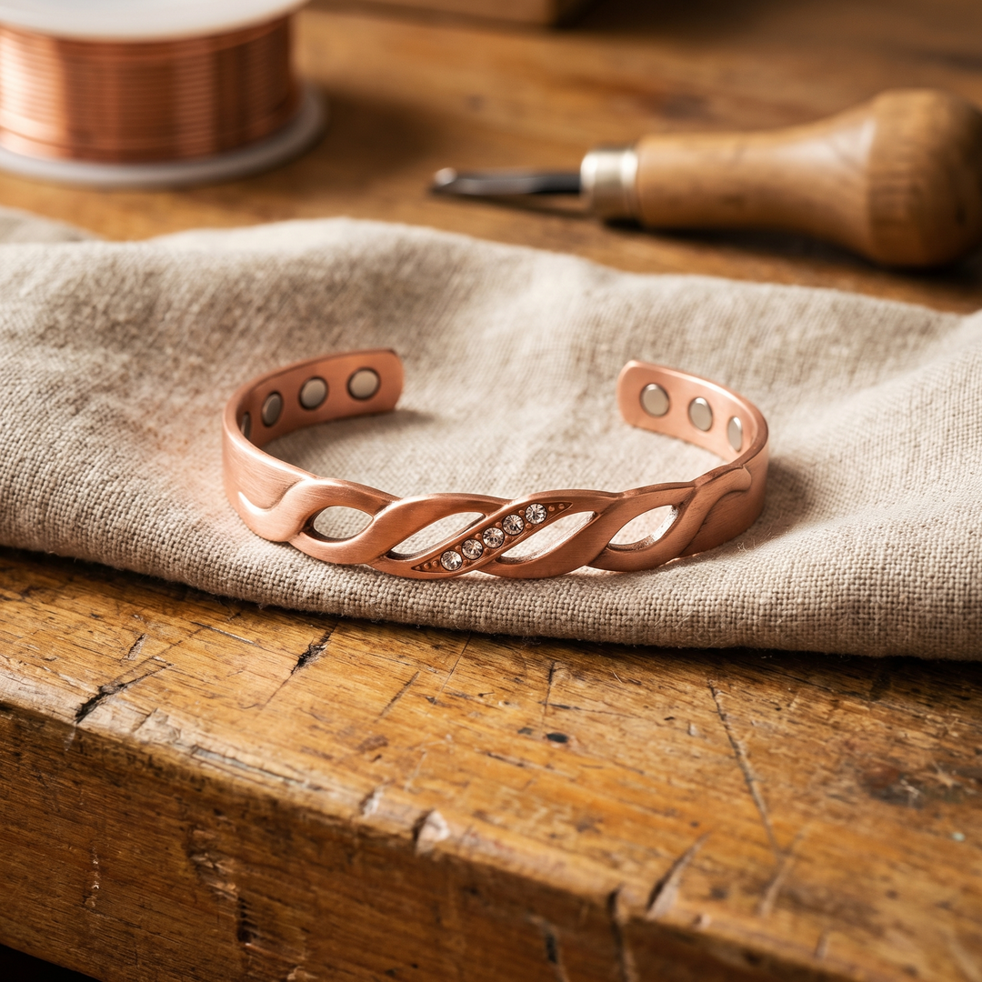 Pulsera de Cobre Seam de Vera