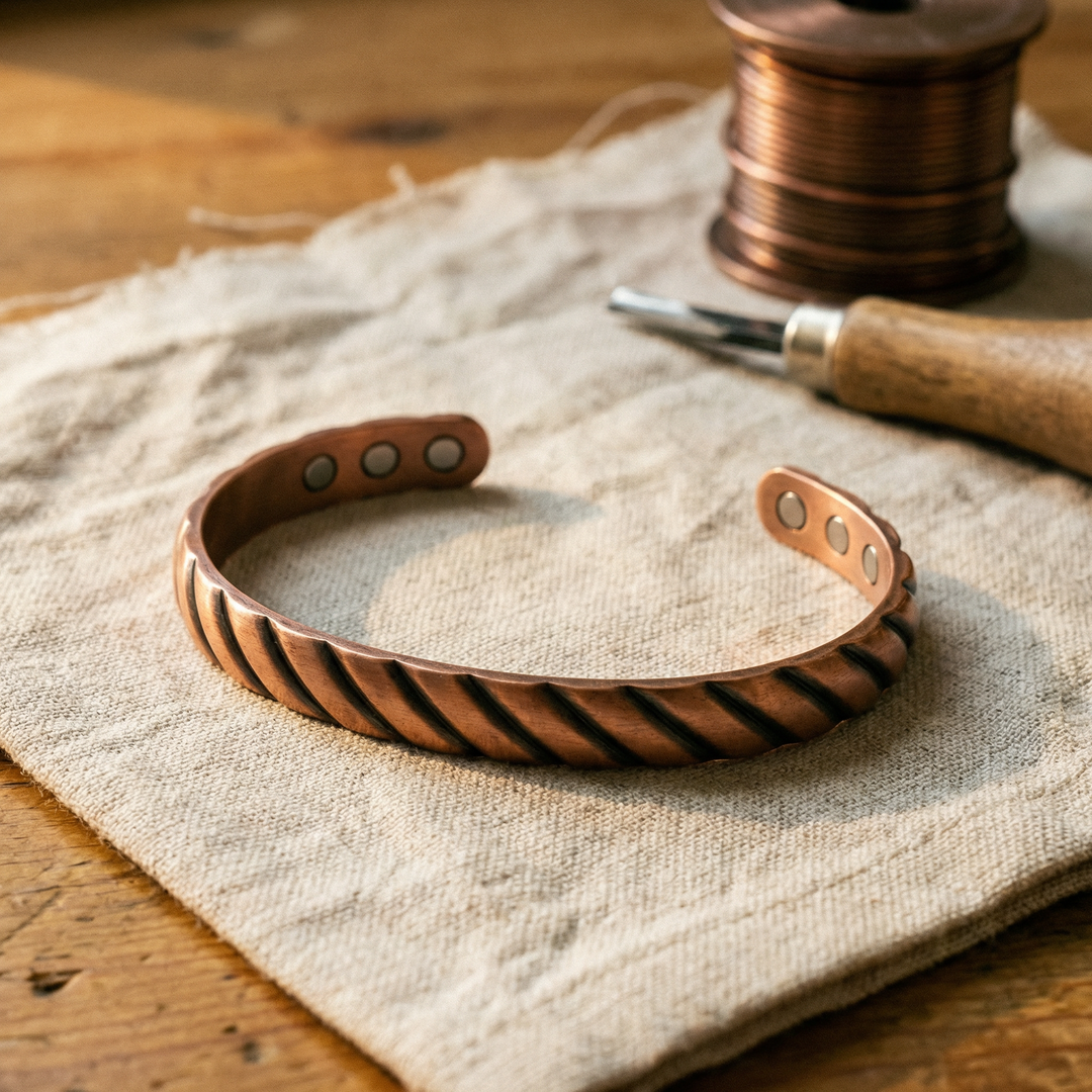 Pulsera de Cobre Espina de Vera
