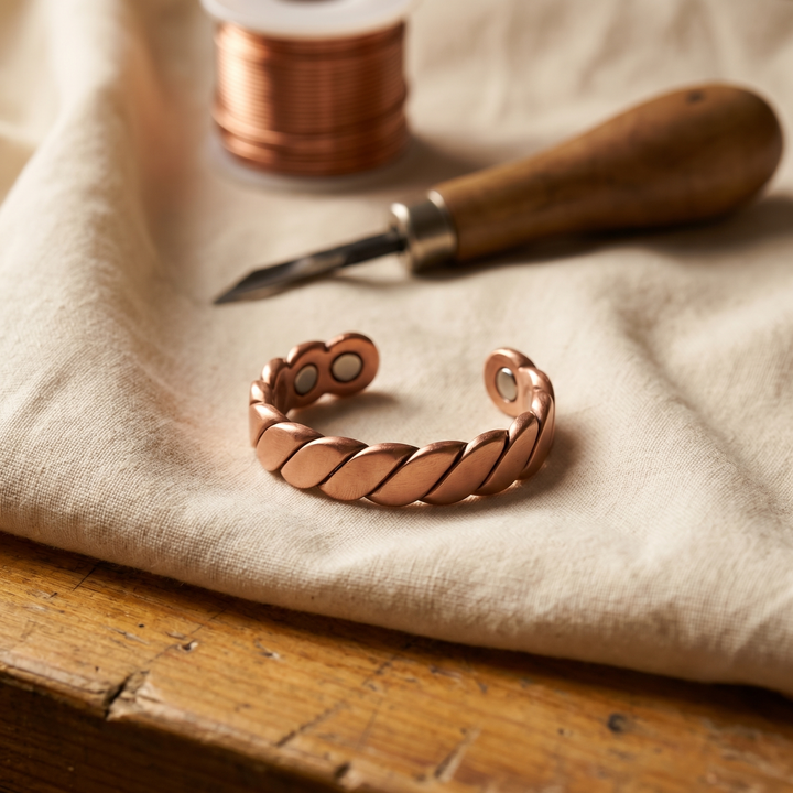 "Anillo de Cobre Knap de Vera" (the title is already in Spanish)