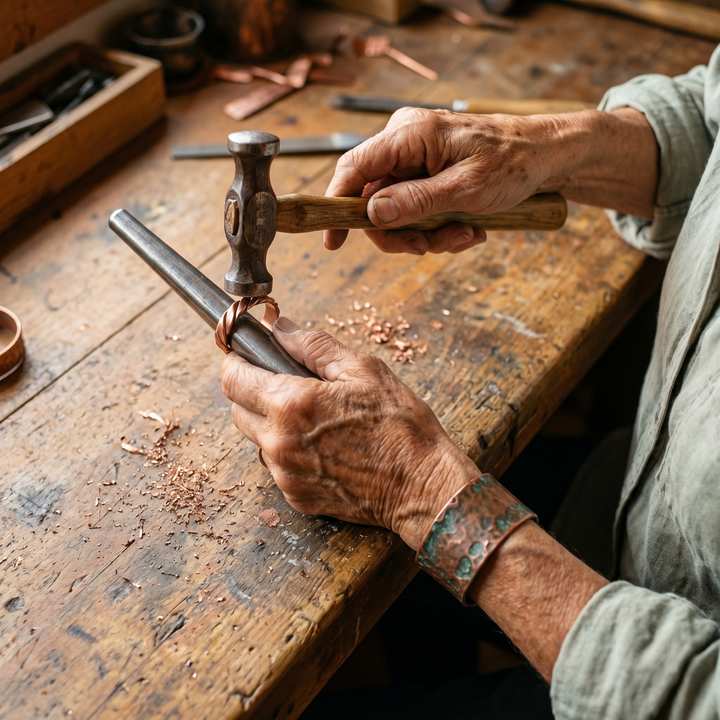 "Anillo de Cobre Knap de Vera" (the title is already in Spanish)