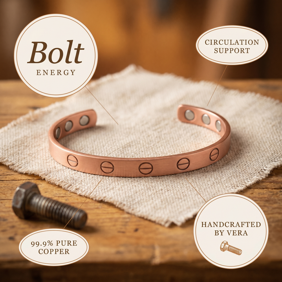 Pulsera de Cobre Bolt de Vera