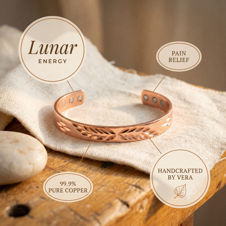 Pulsera Lunar de Cobre Vera