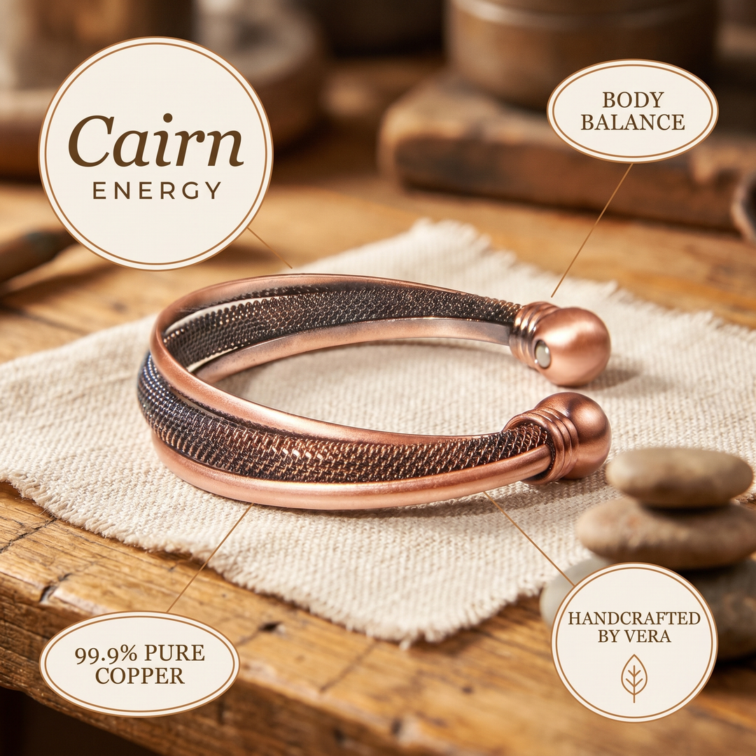 Pulsera de Cobre Cairn de Vera