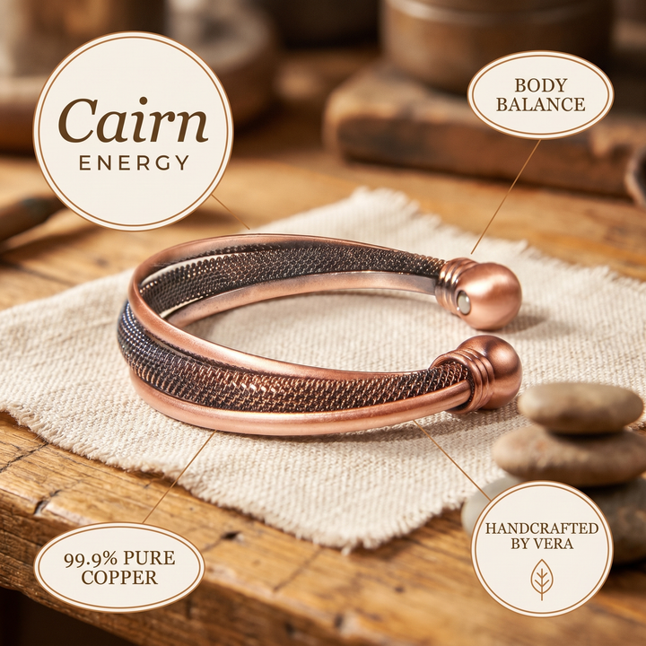 Pulsera de Cobre Cairn de Vera