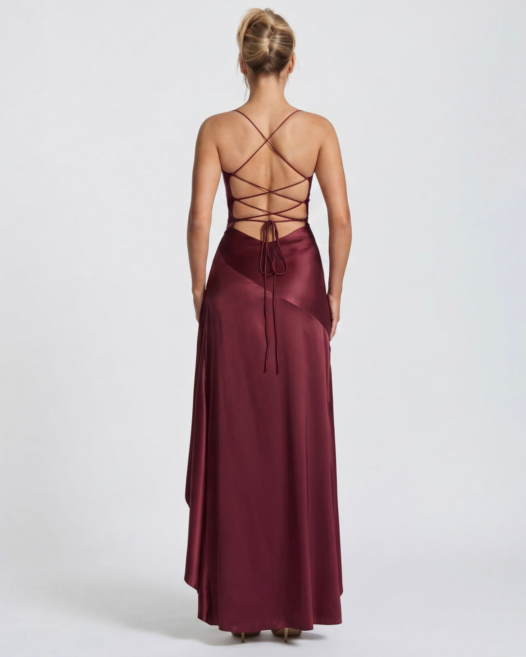 Aria | Vestido Largo con Drapeado
