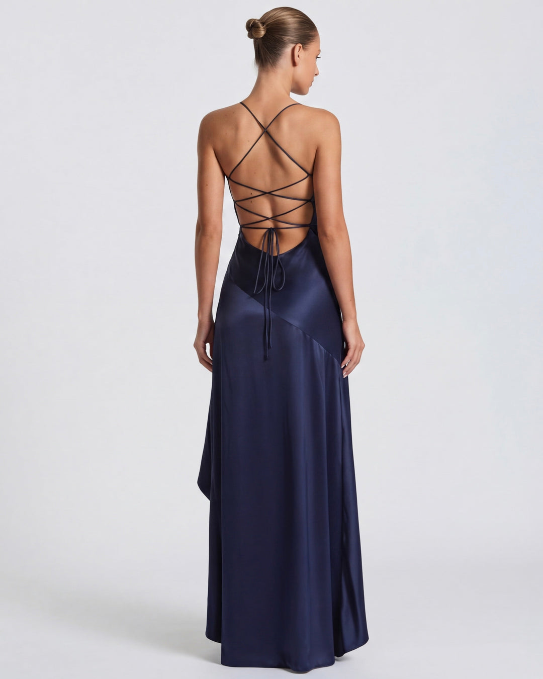 Aria | Vestido Largo con Drapeado