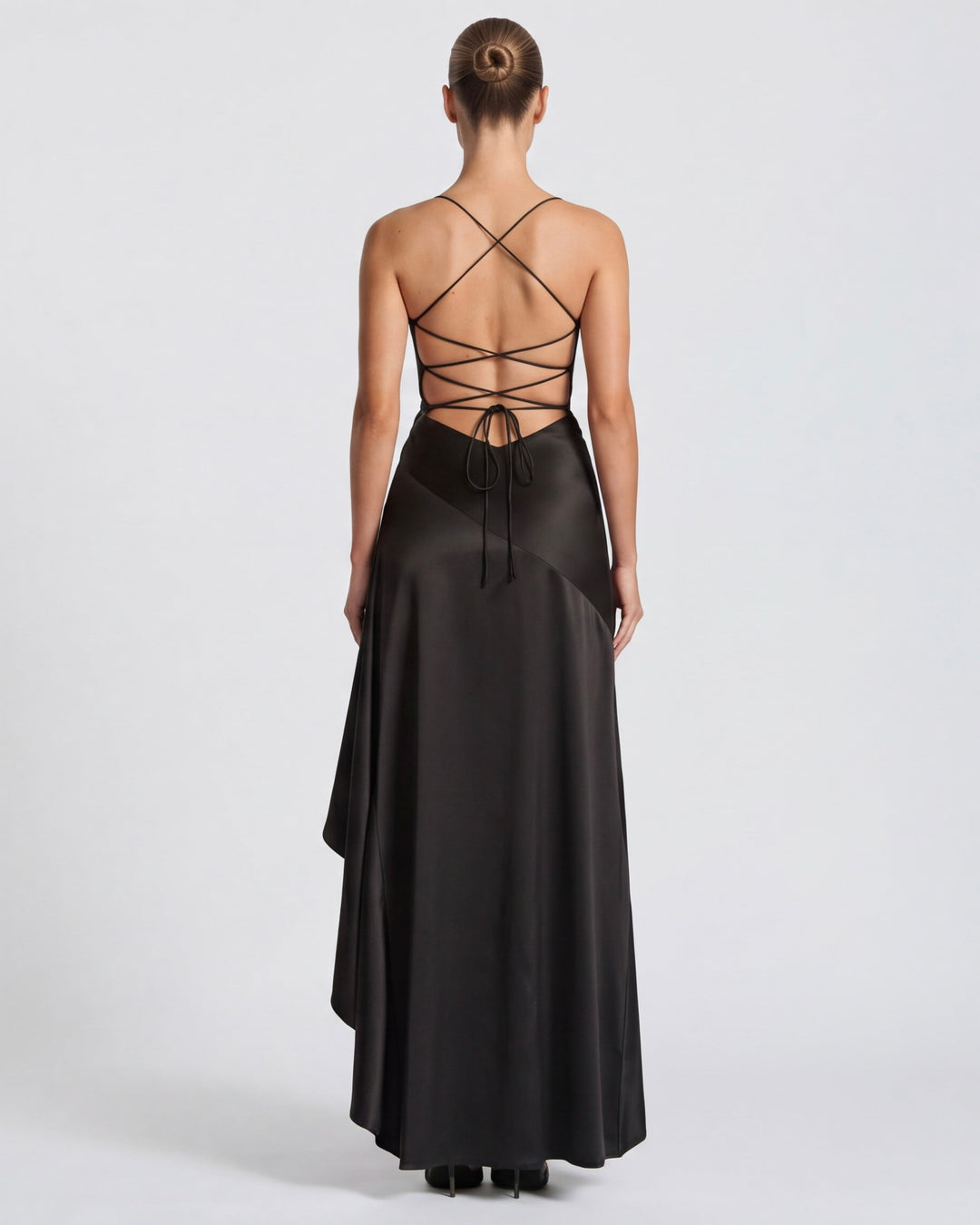 Aria | Vestido Largo con Drapeado