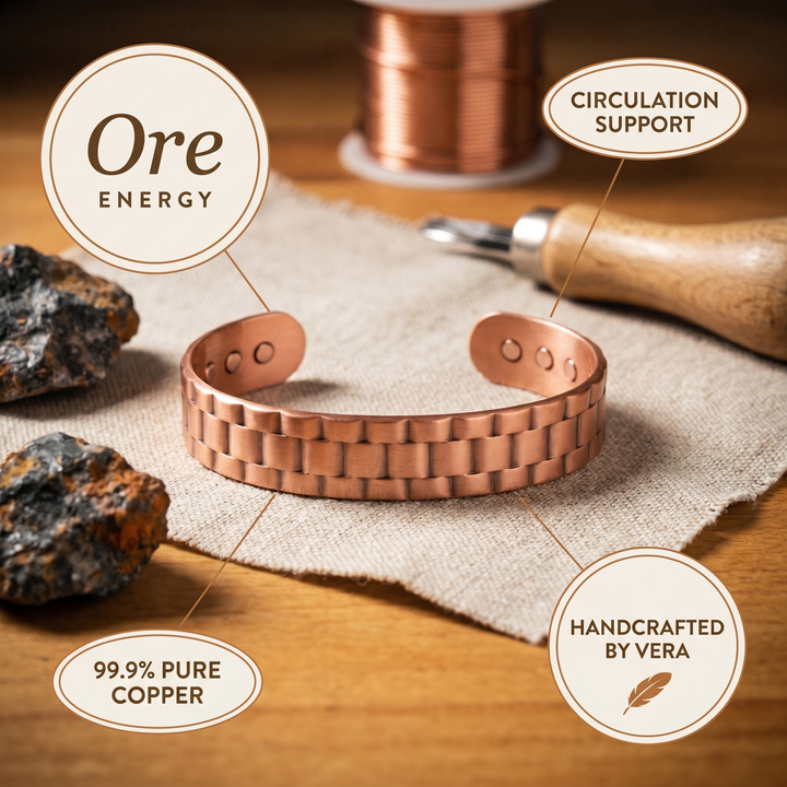 Pulsera de Cobre para Hombre Vera