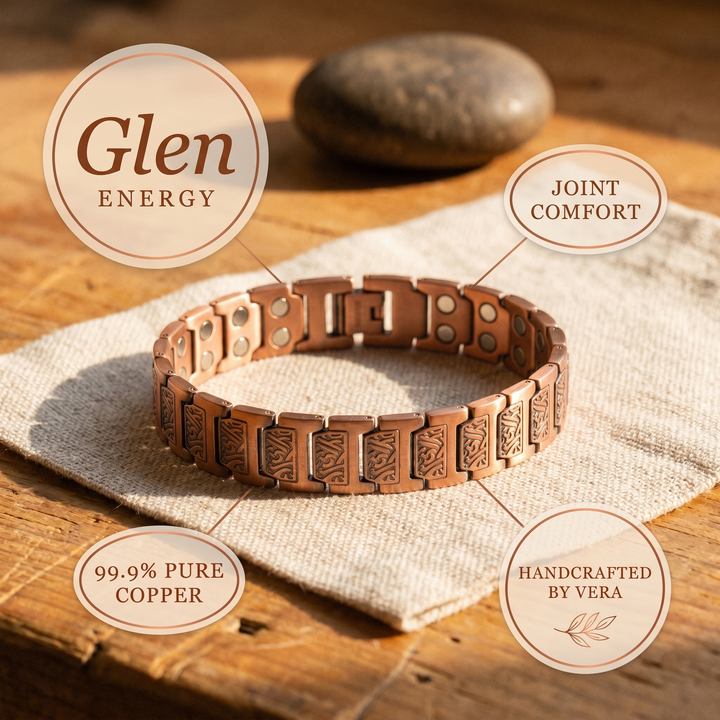 Pulsera de Cobre para Hombre de Vera's Glen