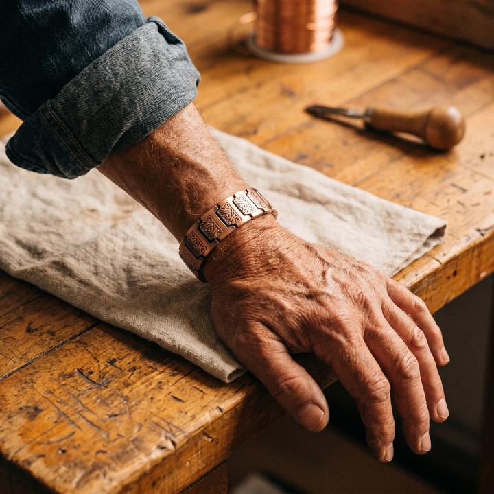 Pulsera de Cobre para Hombre de Vera's Glen