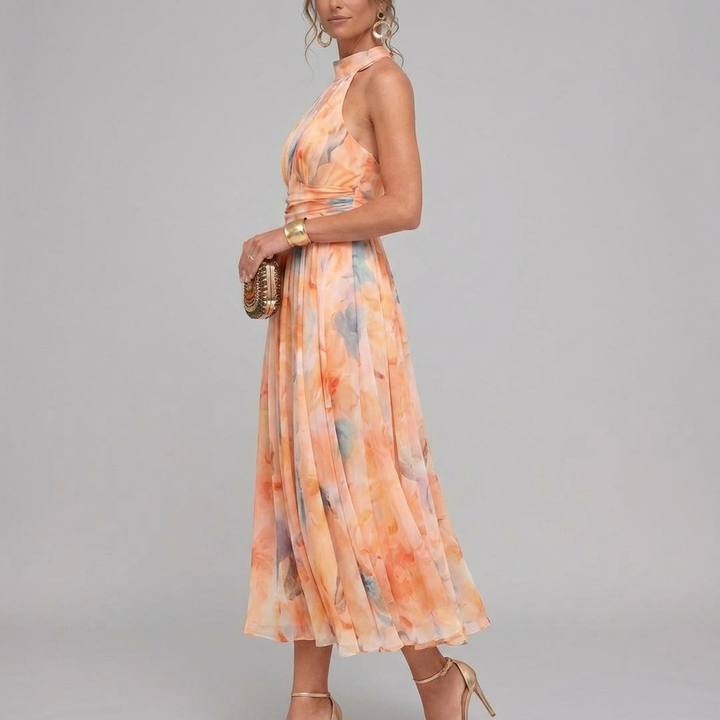 Lirenne™ | Vestido halter elegante