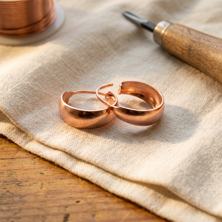 Pendientes de Cobre Vera
