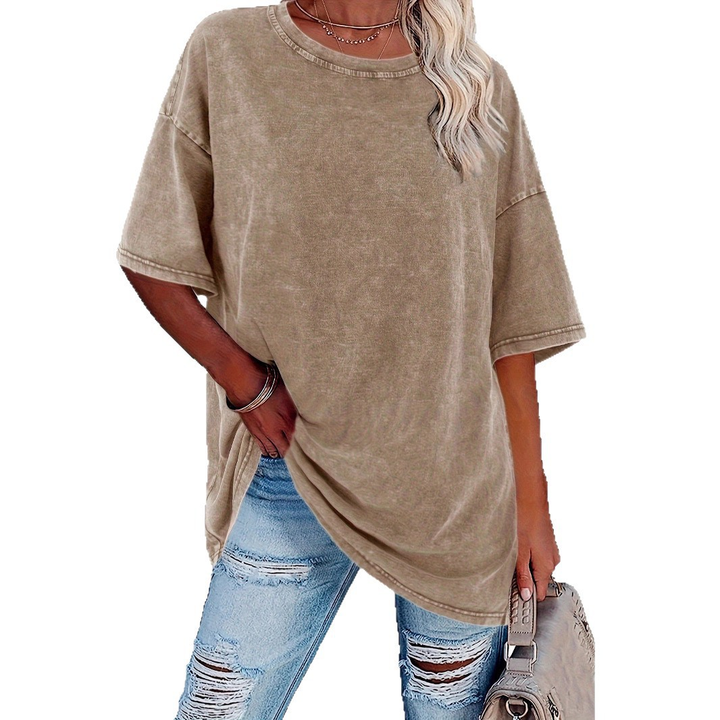 Frances™ | Camiseta Vintage Oversized para Dama
