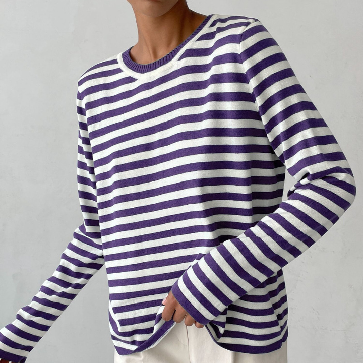 Dana™ | Camiseta de verano a rayas elegante
