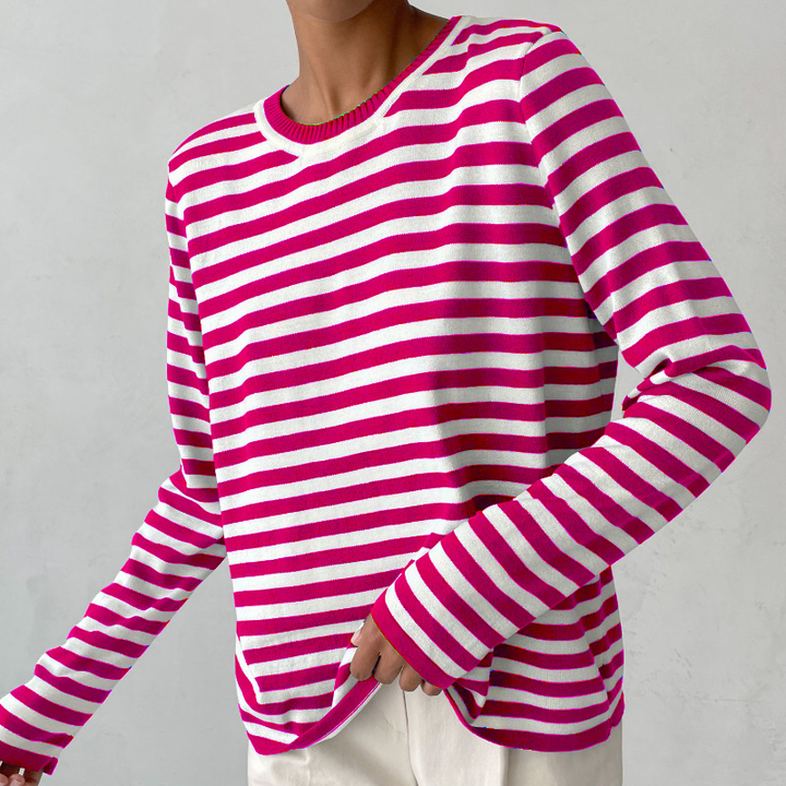 Dana™ | Camiseta de verano a rayas elegante