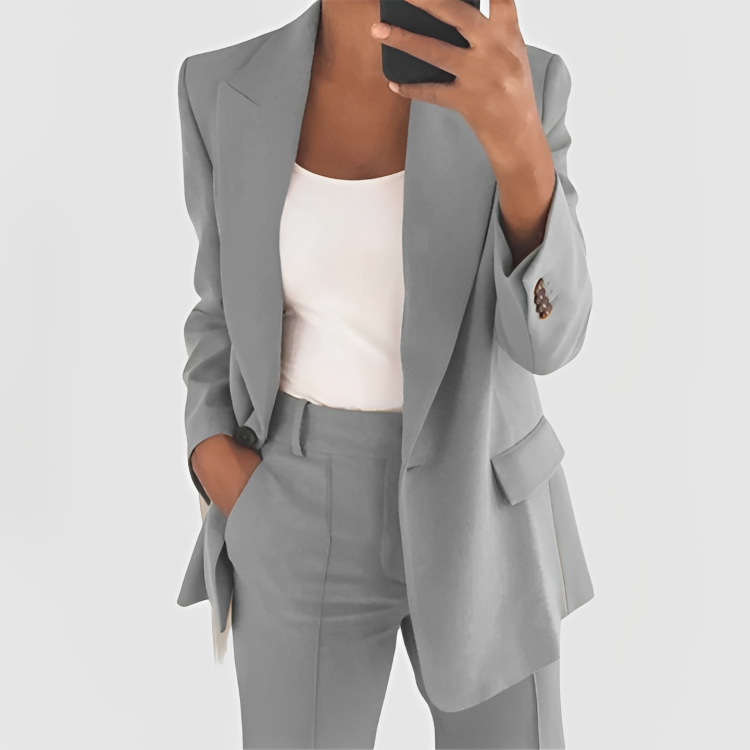 Diane | Elegante Conjunto de Blazer y Pantalón de Dos Piezas