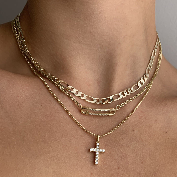 EXCLUSIV | Collar Elegante con Cruz
