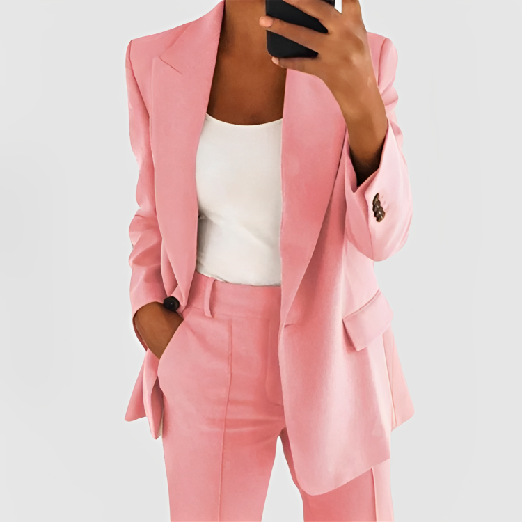 Diane | Elegante Conjunto de Blazer y Pantalón de Dos Piezas