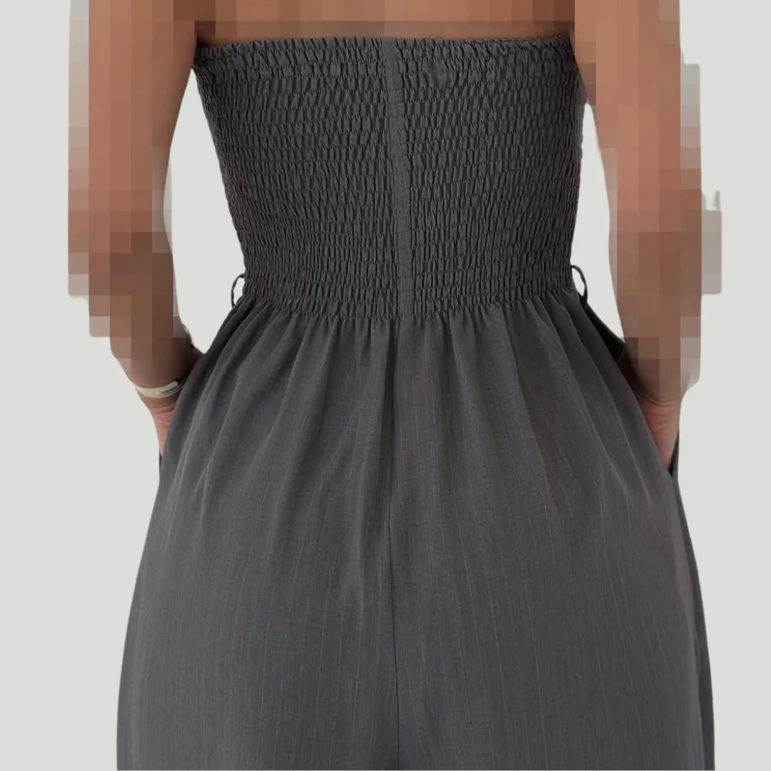 Paola™ | Conjunto femenino de top bustier y americana – Elegancia y estilo contemporáneo