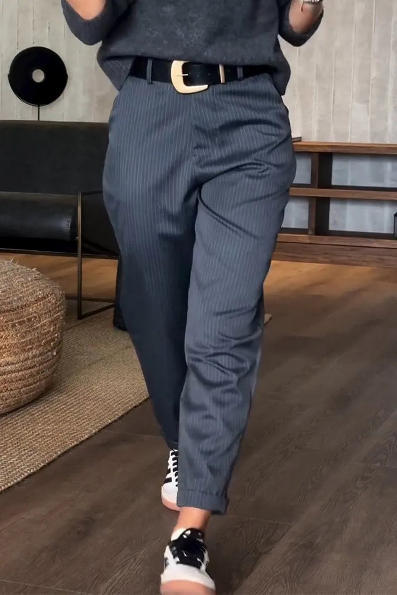 Matilda | Pantalones de rayas elegantes que destacan la figura