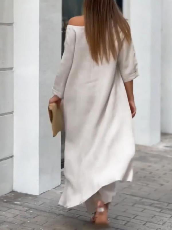Conjunto de Dos Piezas Sólido Sienna