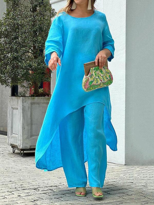 Conjunto de Dos Piezas Sólido Sienna