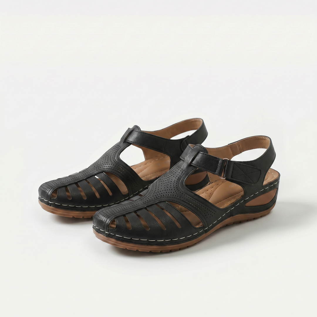 Leni – Sandalias de confort con suave elevación