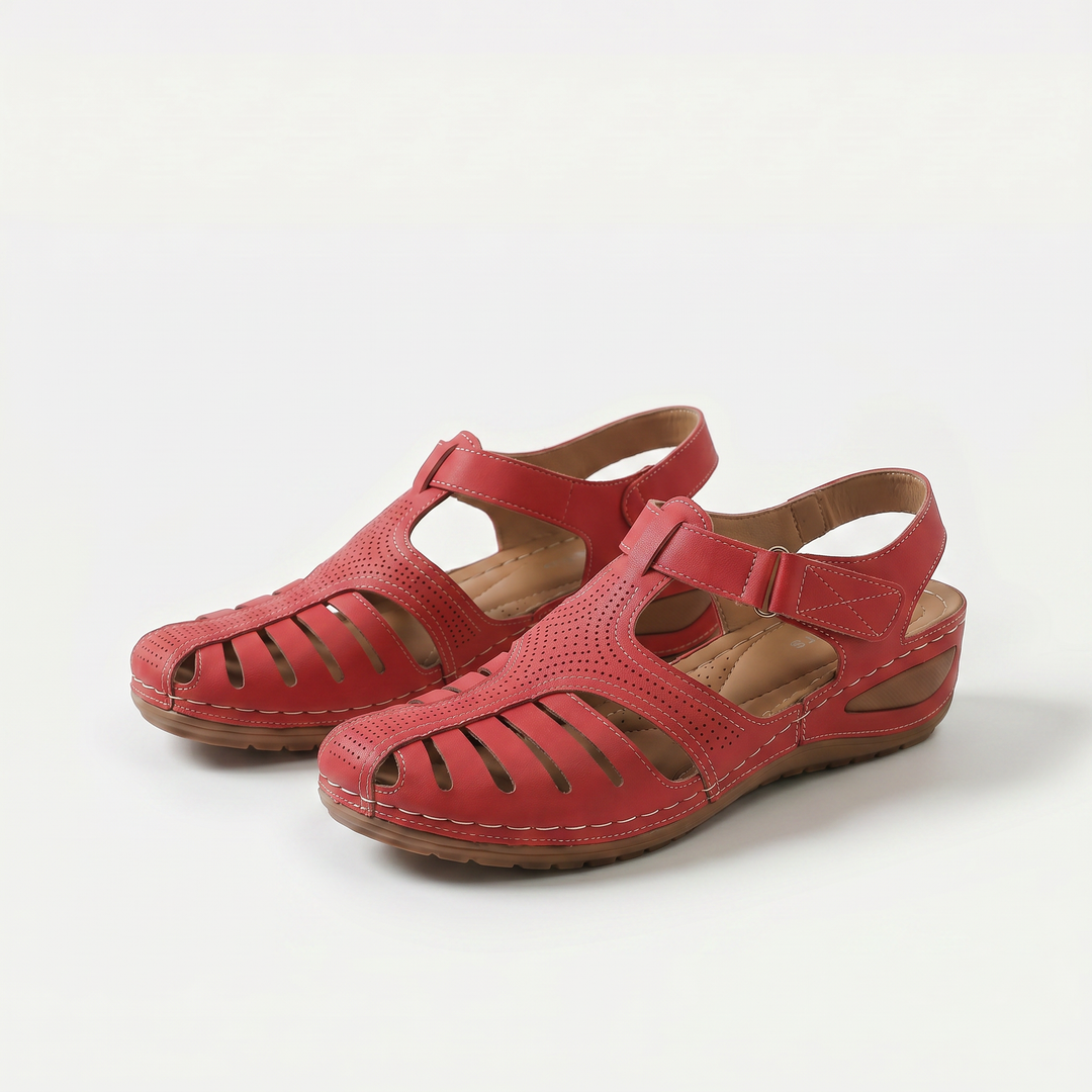 Leni – Sandalias de confort con suave elevación