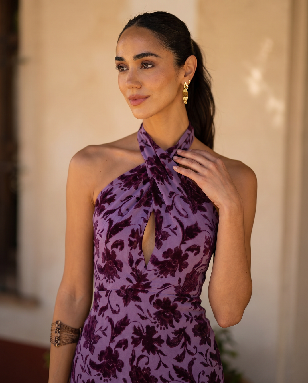 Amaral | Vestido con estampado floral