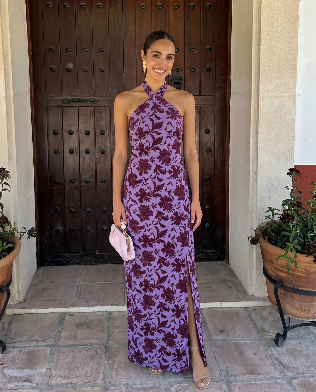 Amaral | Vestido con estampado floral