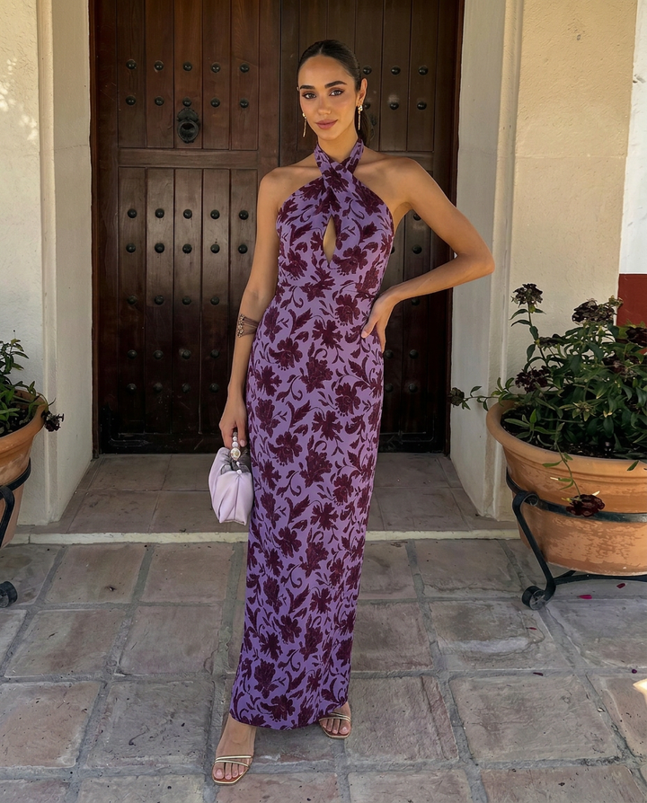 Amaral | Vestido con estampado floral