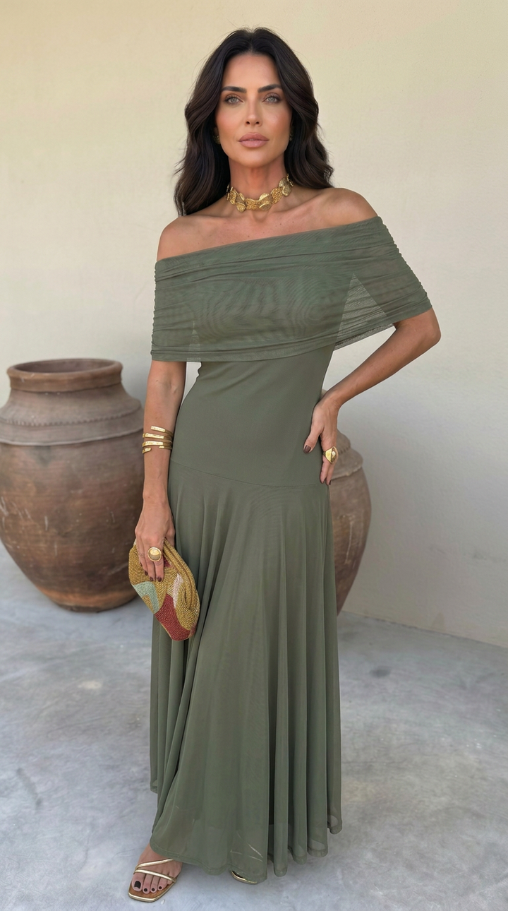 Vestido Toledo en color verde