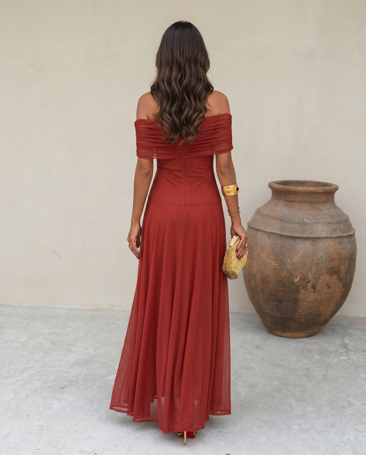 Vestido Toledo en color rojo