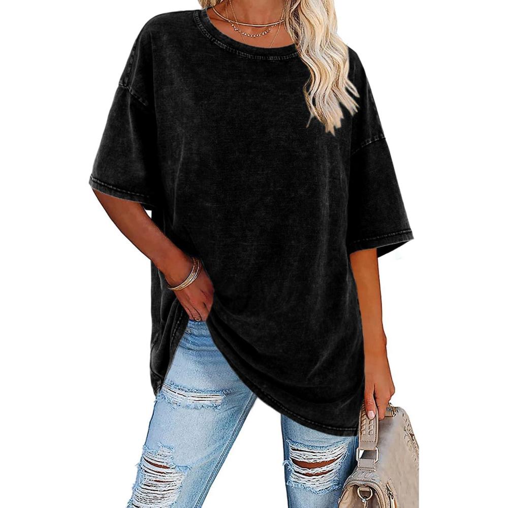 Frances™ | Camiseta Vintage Oversized para Dama