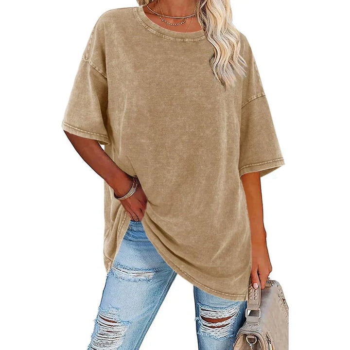 Frances™ | Camiseta Vintage Oversized para Dama
