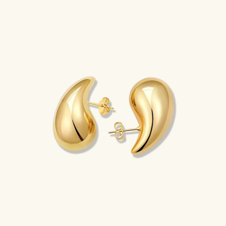 Pendientes de Oro en Forma de Gota Sandra