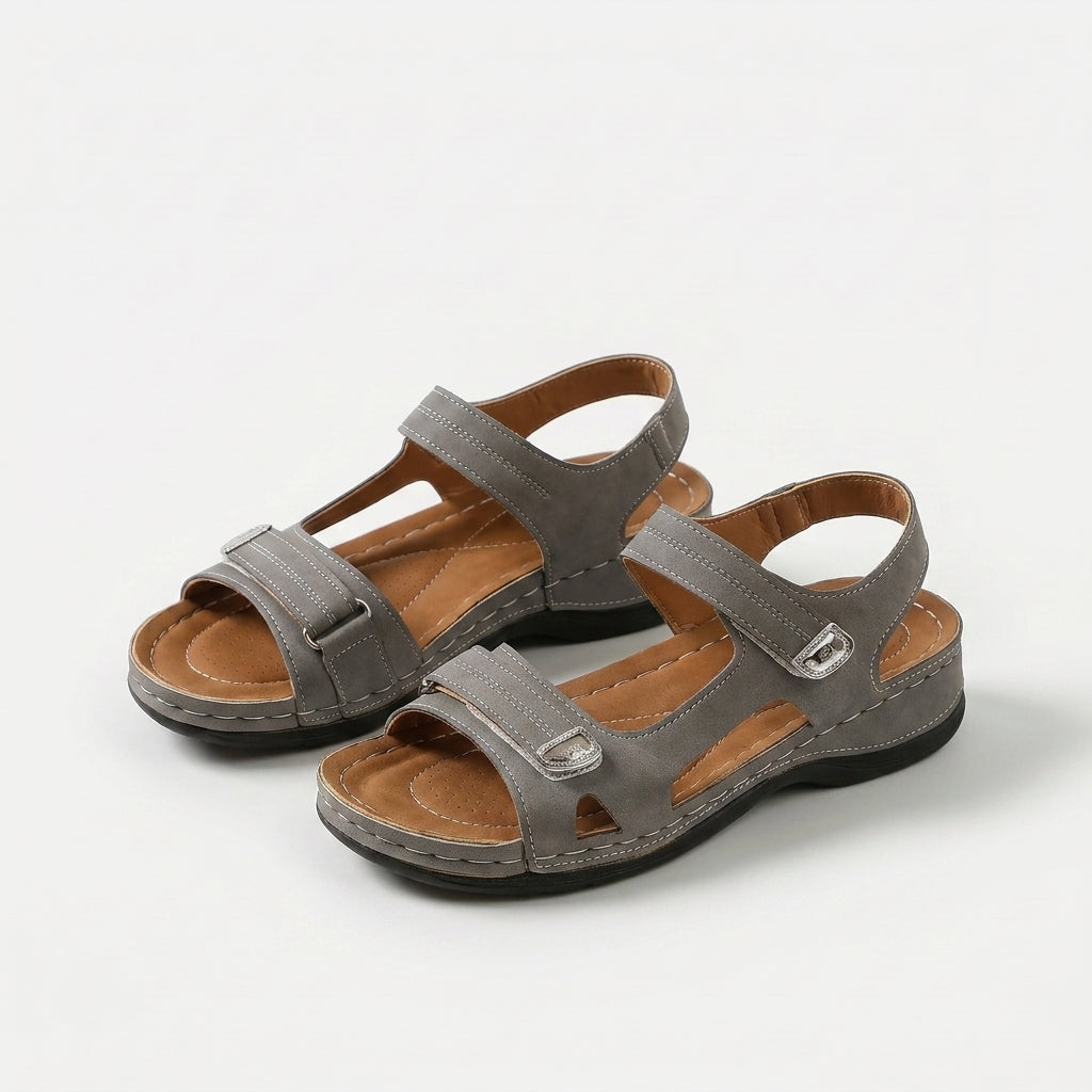 Flora - Sandalia ajustable de confort