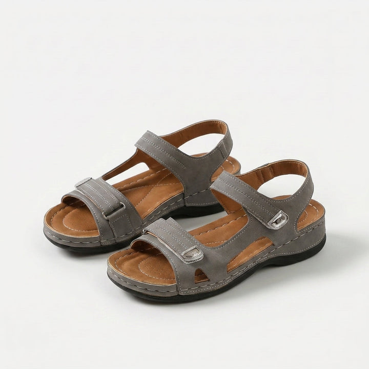 Flora - Sandalia ajustable de confort