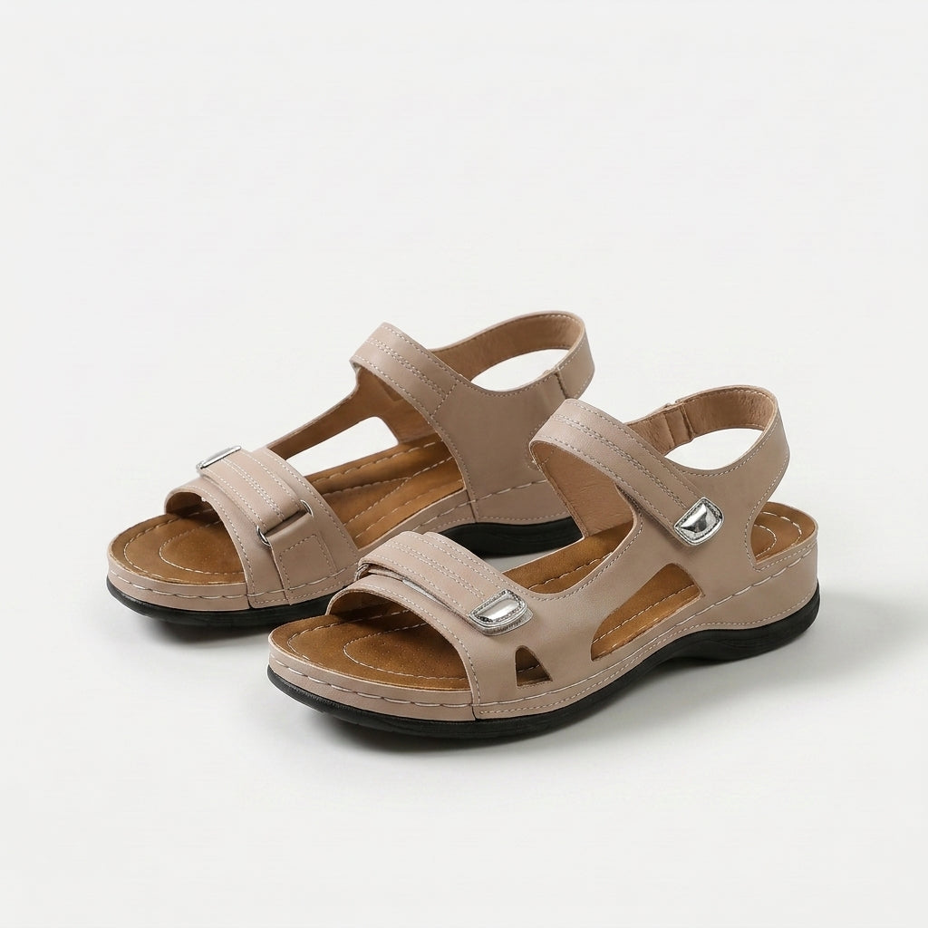 Flora - Sandalia ajustable de confort