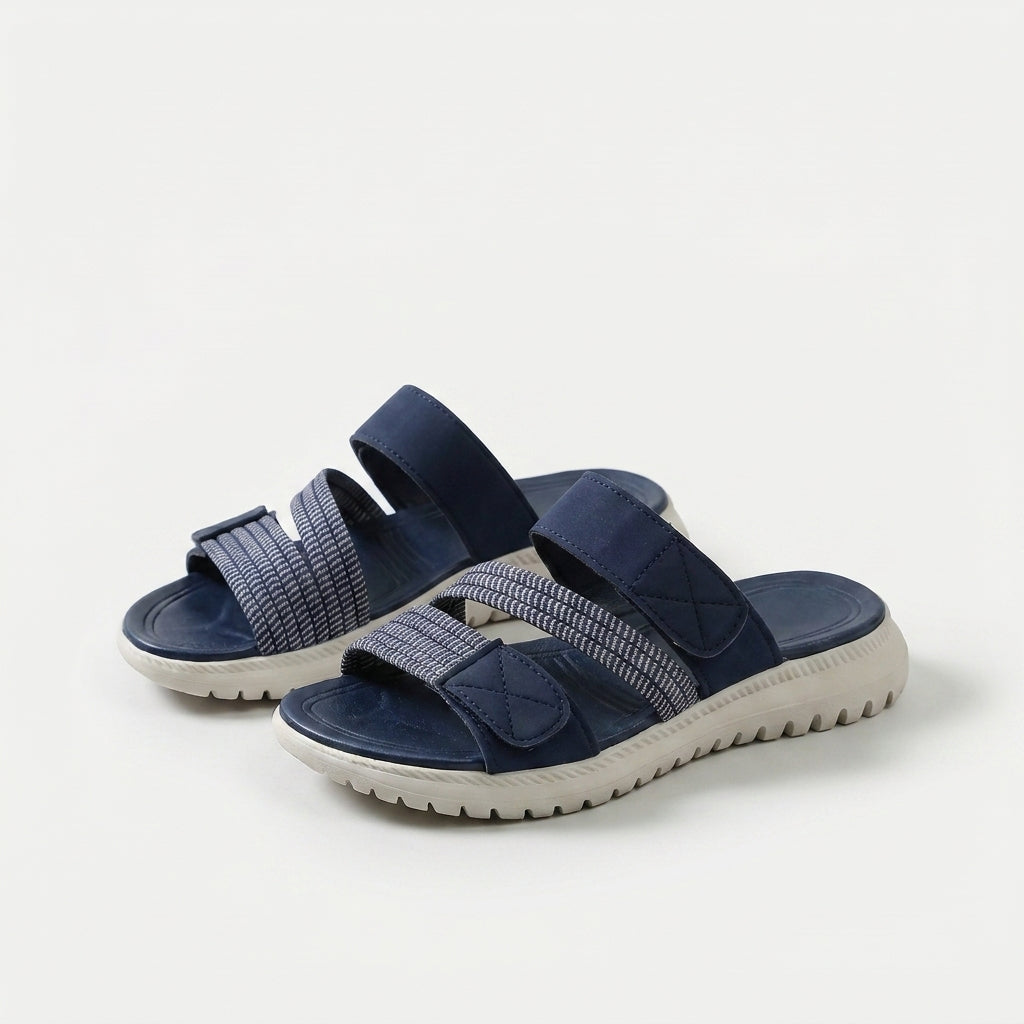 Cleo - Sandalia deportiva cómoda con suela de plataforma